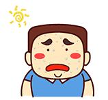 今天天气好热哦,今天好热啊粤语