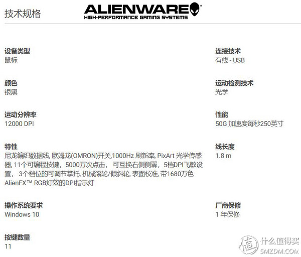 alienware鼠标aw959,外星人alienwareaw558游戏鼠标