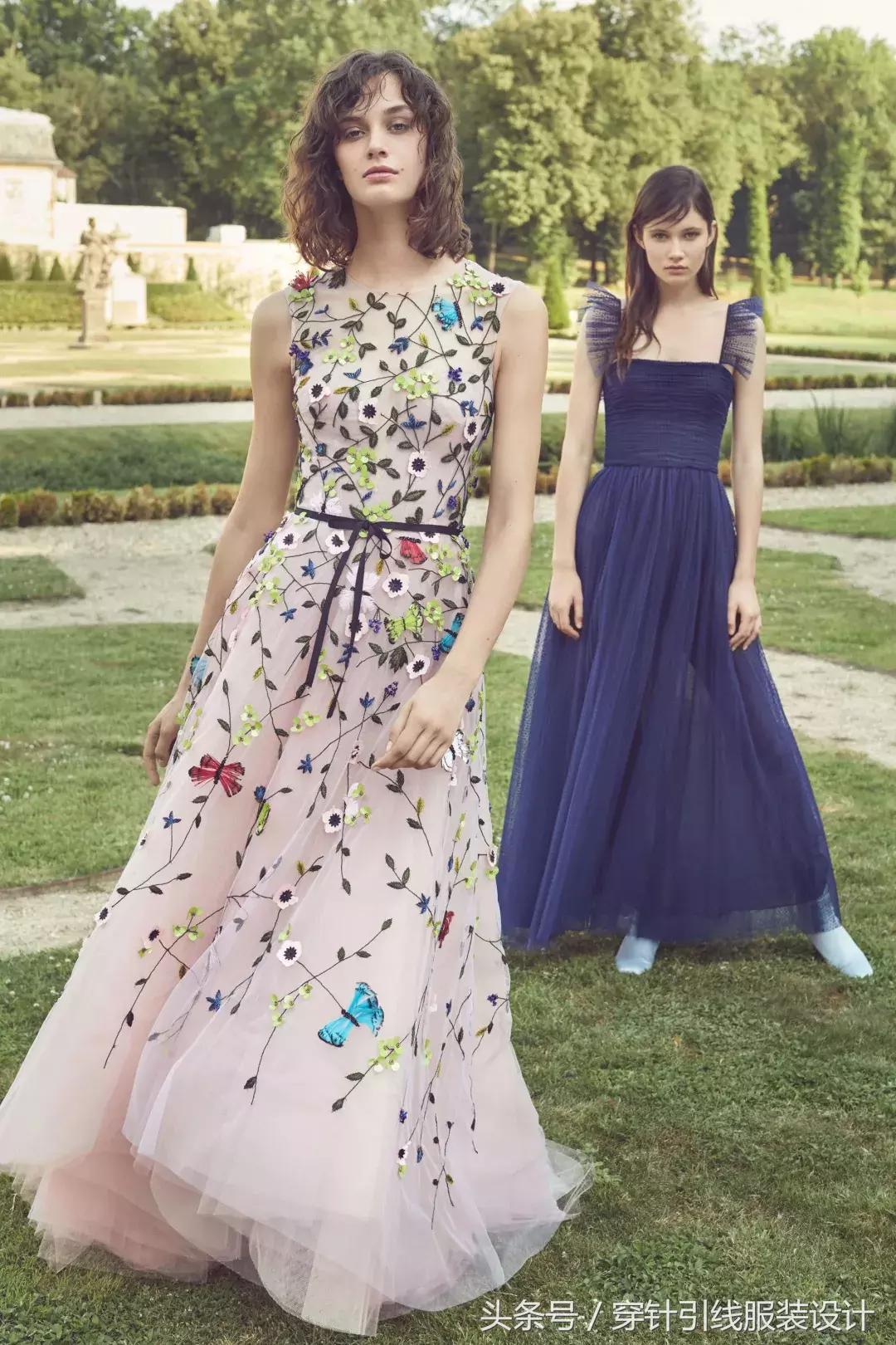 华美礼服｜MoniqueLhuillier细写法国乡村的诗意光景