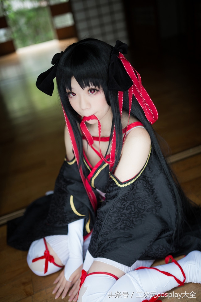 《机巧少女不会受伤》夜夜cos，清新萌妹纸最最最可爱啦！