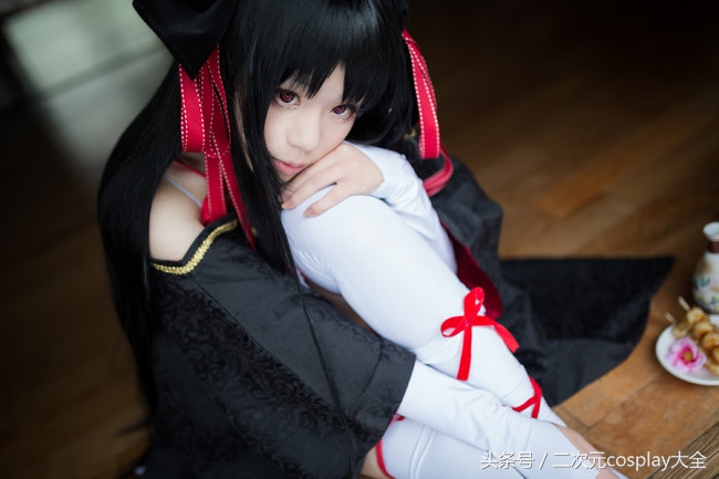 《机巧少女不会受伤》夜夜cos，清新萌妹纸最最最可爱啦！