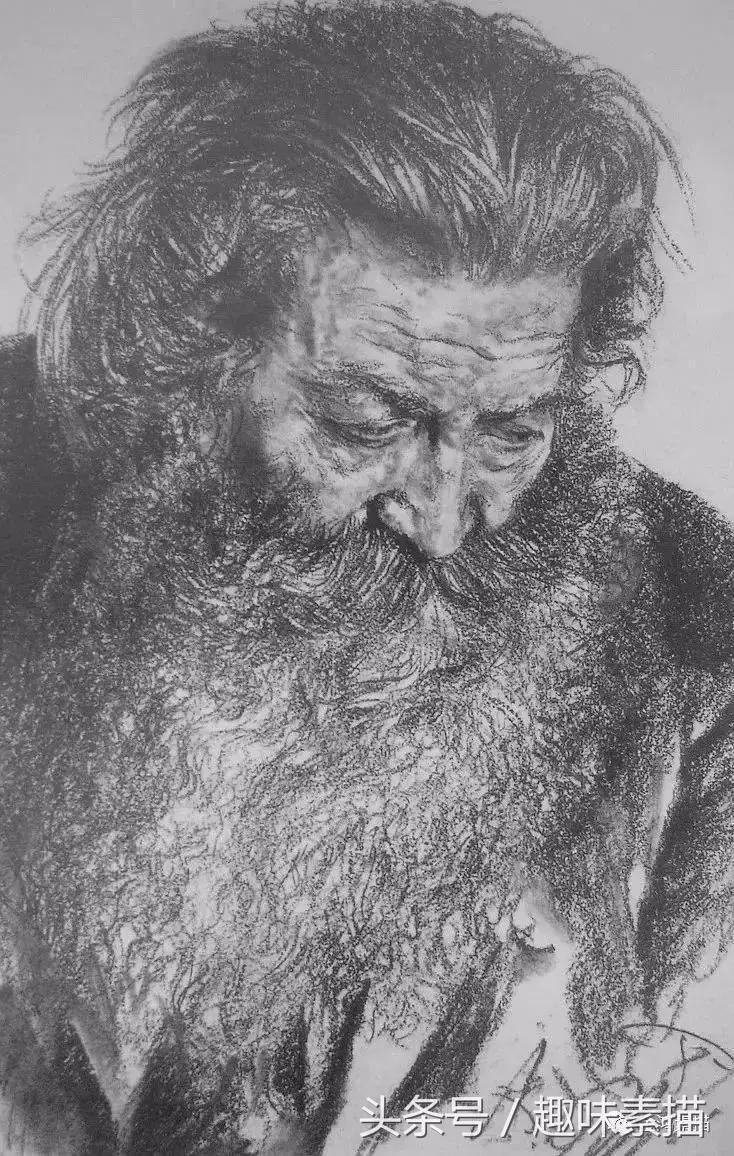 刘斌画家素描作品,俄罗斯十大素描画家