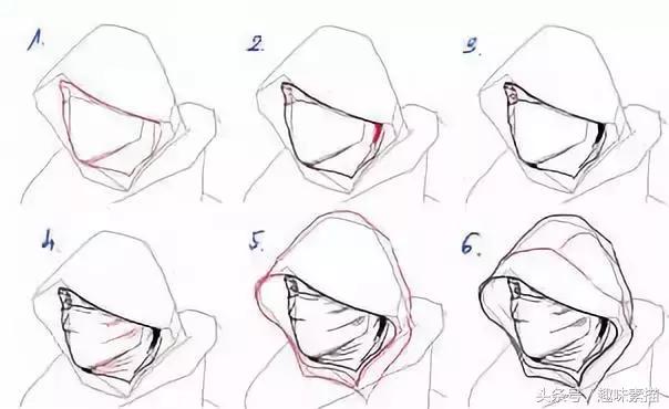 动漫人物帽子画法慢教程,各种各样的帽子画法