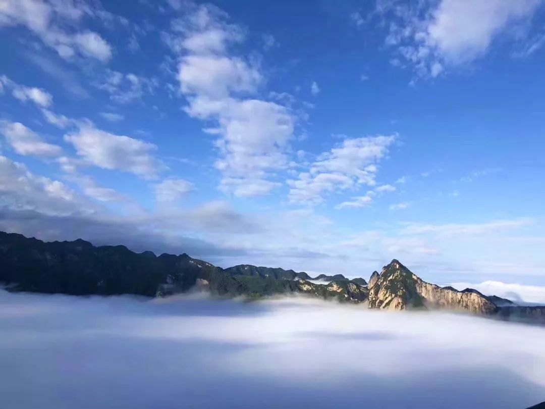 游玩七彩丹霞地貌发朋友圈,华州少华山旅游视频