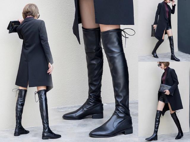小腿粗穿过膝靴还是不过膝的,小个子适合过膝靴还是小腿靴