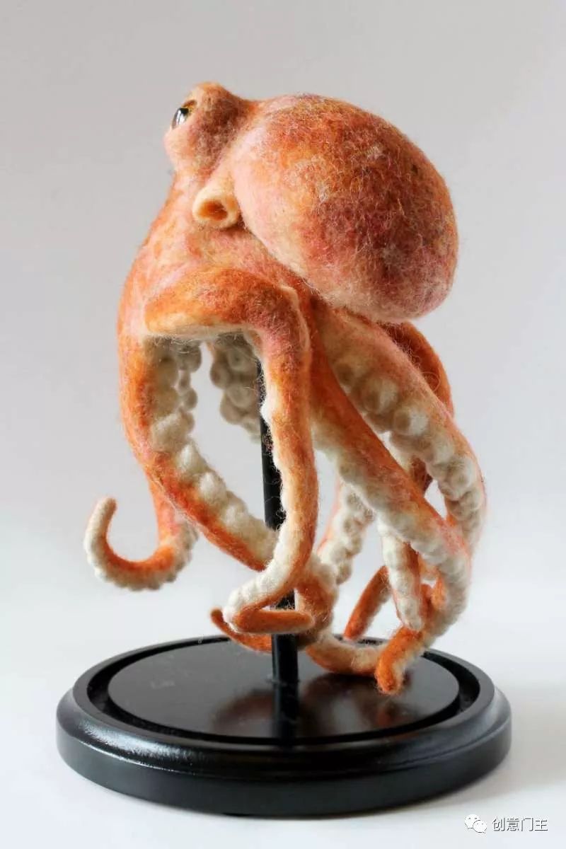 第一眼竟然以为它会动!26个好像有灵魂附体的拟真羊毛毡