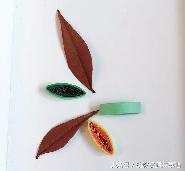 衍纸基础卷法教程衍纸版,基础衍纸作品及教程