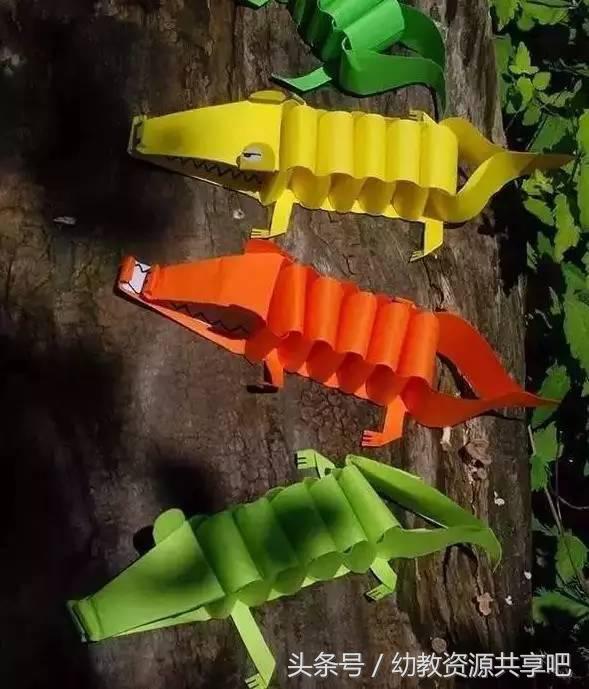 用彩色纸条制作手工卡纸,超简单卡纸手工特别好看