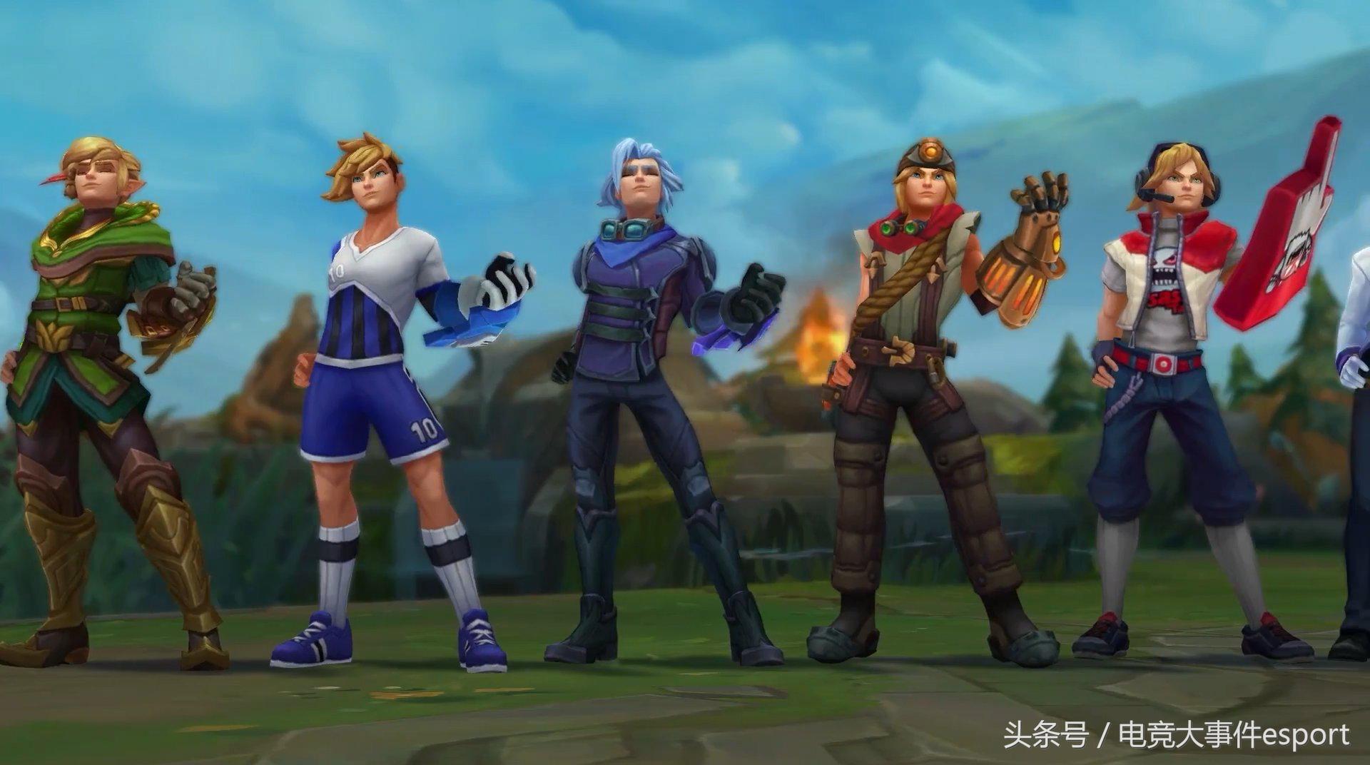 lolez重做前对比重做后,ez重做tpa冠军皮肤技能特效预览