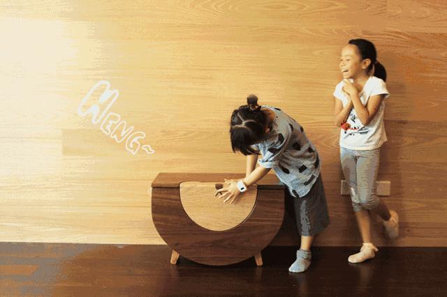 龙猫衣柜、猫桌、小熊柜，建筑师夫妇把80㎡精装房变萌萌哒家！