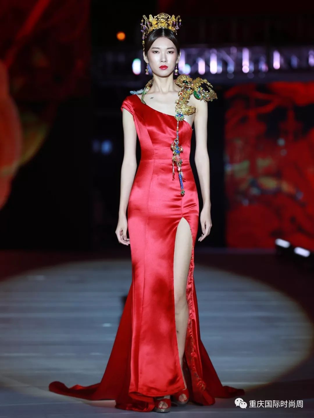 蔡美月2018纽约时装周,蔡美月时装秀