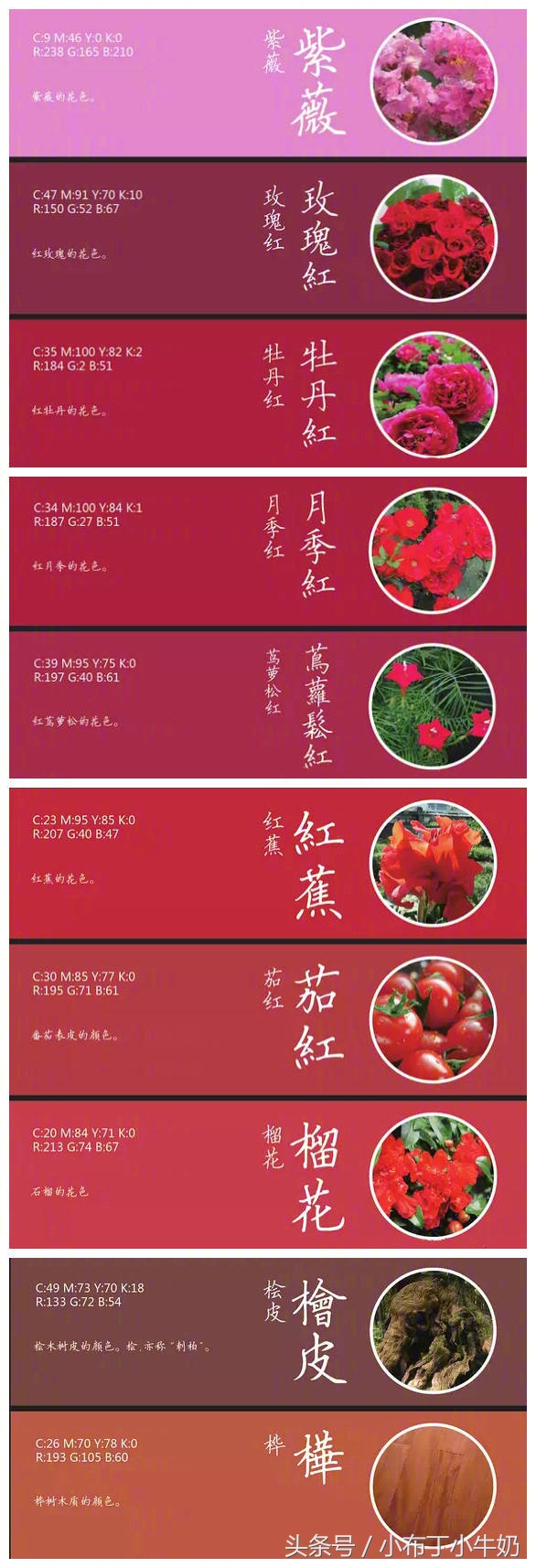 颜色设计色卡参考,设计师最全万能配色色卡