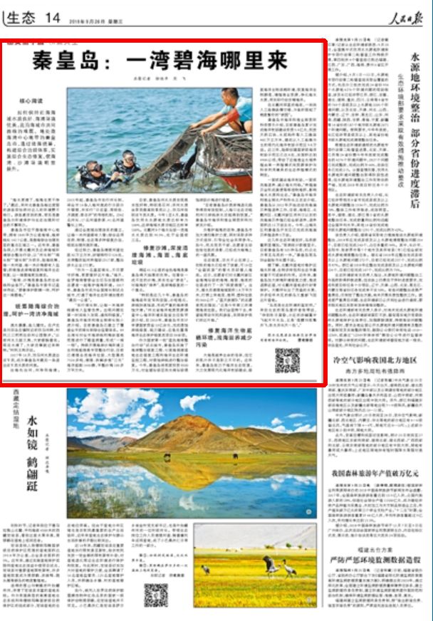 秦皇岛日报最新消息,秦皇岛人民日报