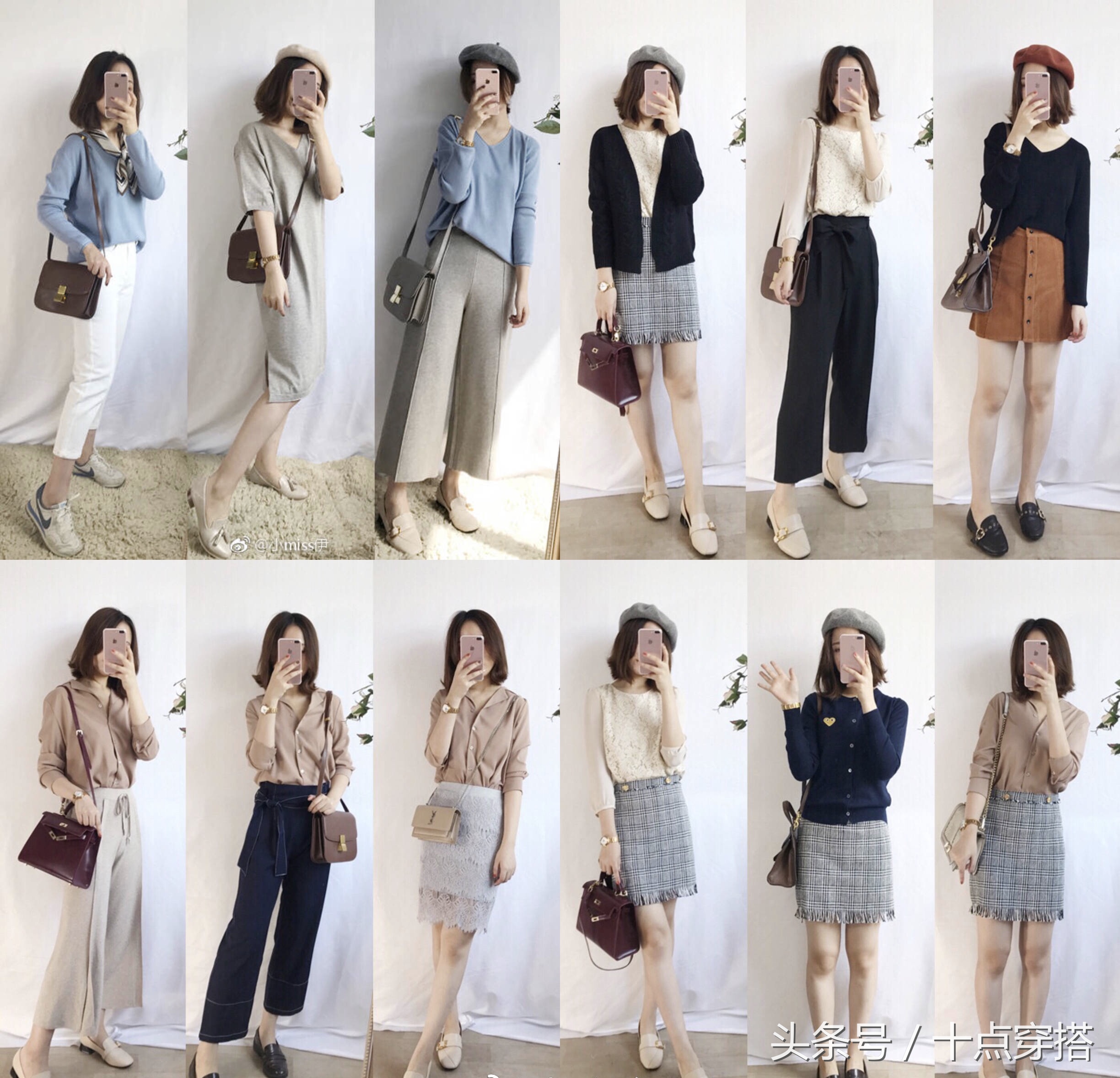 秋季连衣裙温柔知性风,优雅知性气质秋季女装