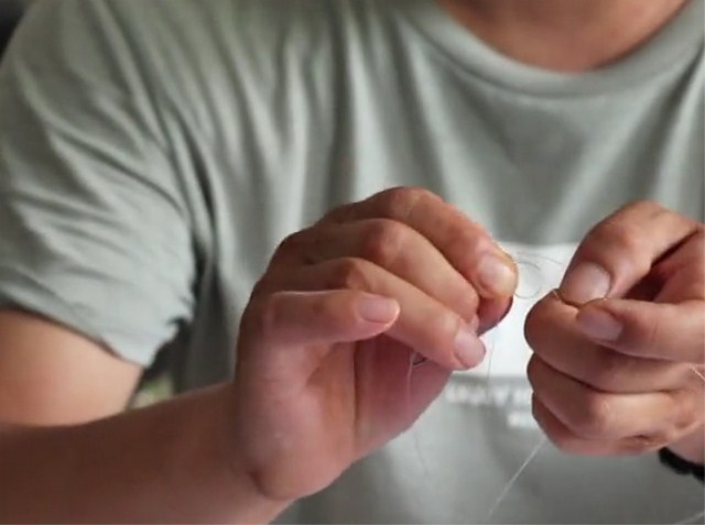 塑料管怎么绑串钩不缠绕绑法视频,串钩各种绑钩方法