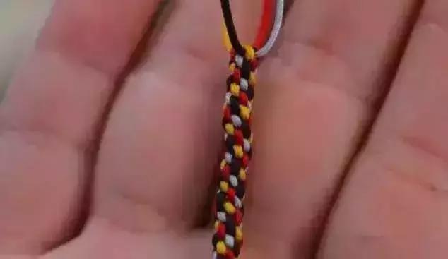 文玩手串绳子打结方法,文玩手串金刚结打结的方法