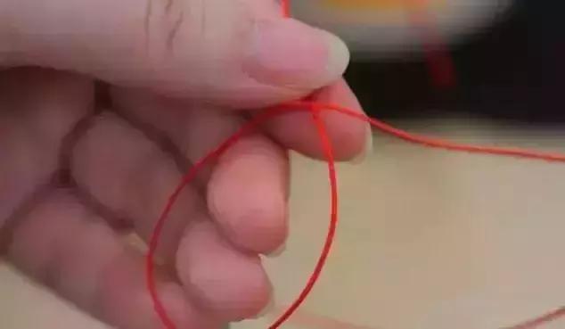 蜜蜡文玩手串绳子双股打结方法,文玩核桃手串单线打结方法