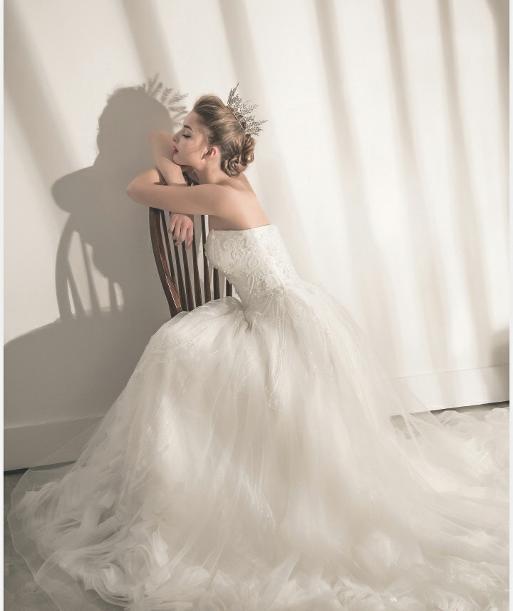 十二星座专属婚纱巨蟹座太美了,十二星座专属梦幻婚纱