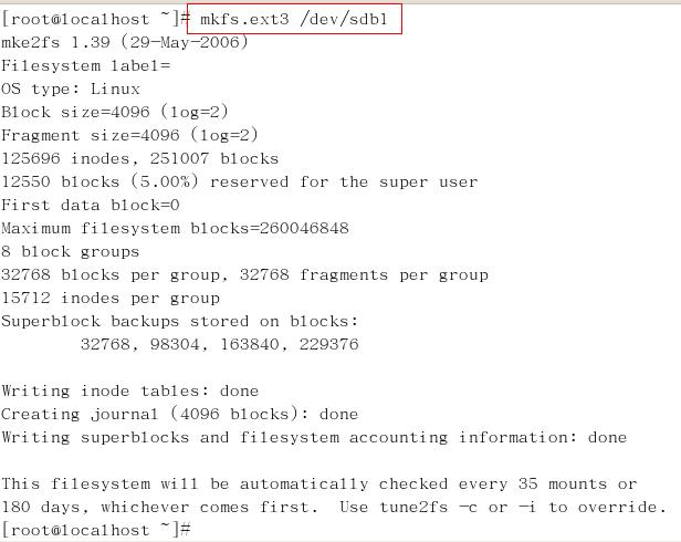 linux中怎么查看分区的文件系统,为什么linux分区无法格式化