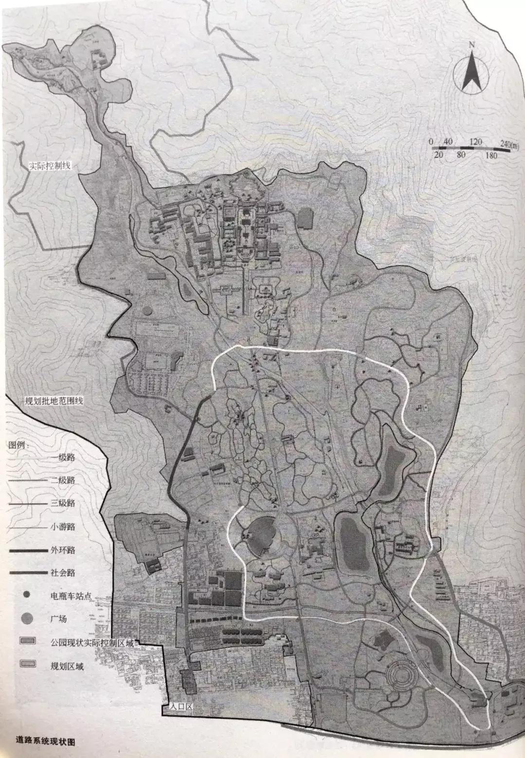 南北方园林设计图,苏式园林平面图