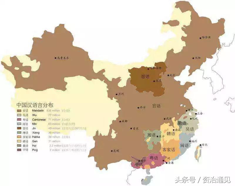 南腔北调怎么说中国话,中国的方言真是南腔北调