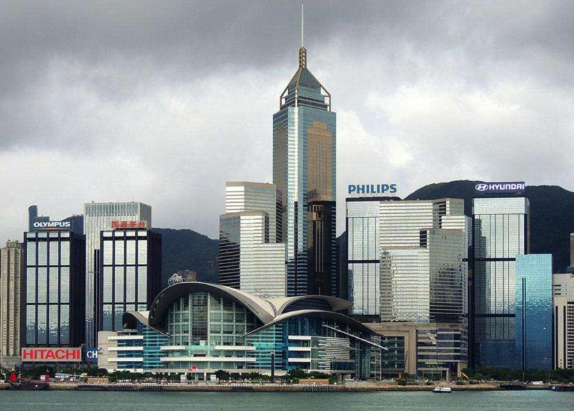 香港国际经济贸易中心的地位,香港对外贸易优势分析图