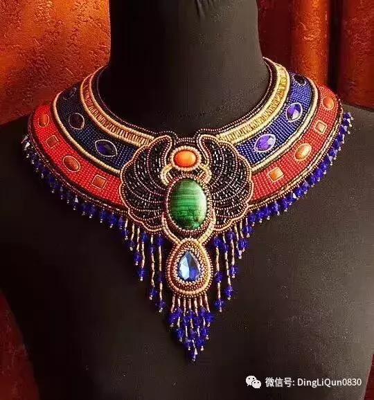 串珠刺绣教程图解,串珠刺绣手工