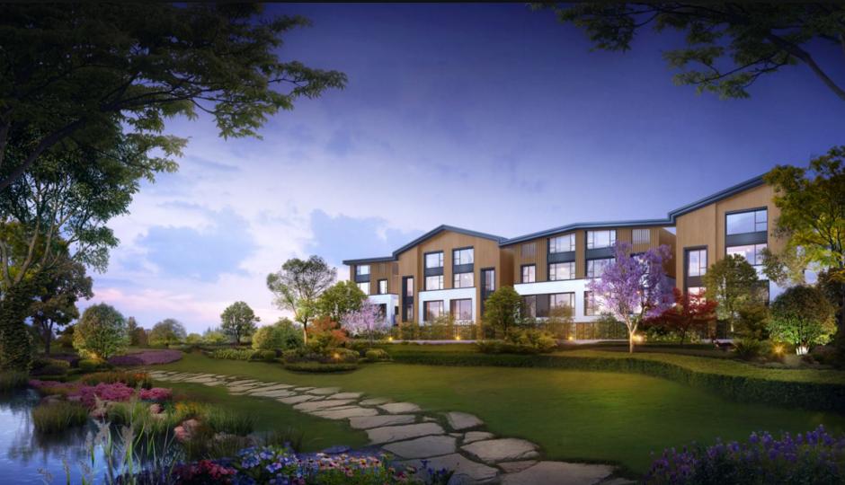 与蕴初园为邻，金沙城“西府系”墅居作品雏形初现