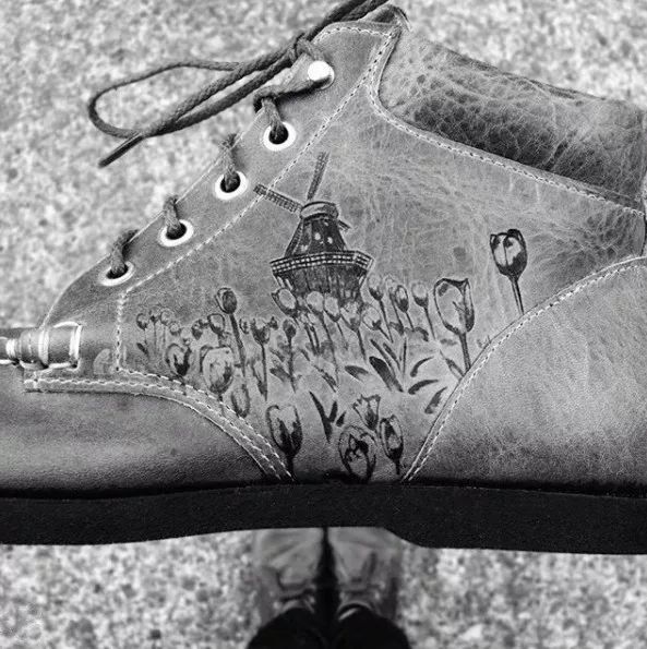 靴子纹身,纹身鞋子教程
