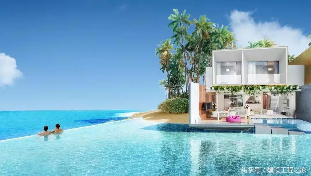 迪拜人工岛建造,迪拜新修的岛屿建筑