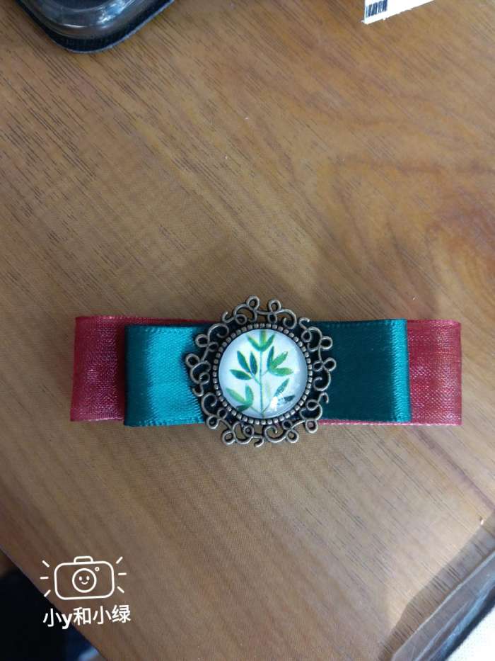 丝带蝴蝶结胸针,蝴蝶结丝带胸针系法