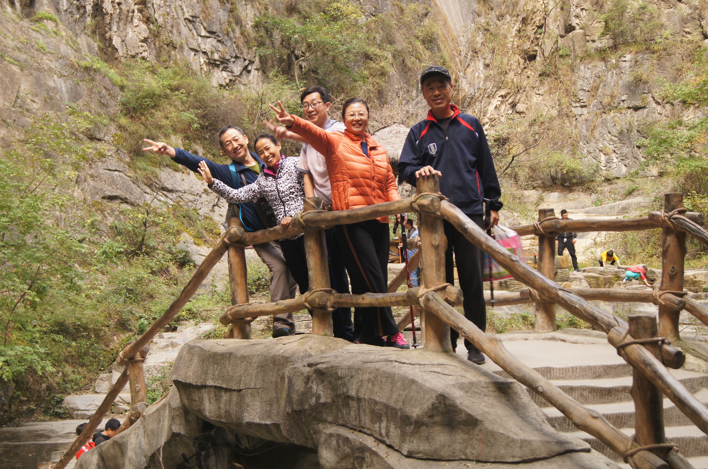 八泉峡欢迎你,八泉峡行走山水间