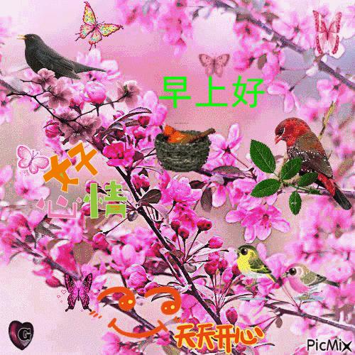 当第一曲铃声悠然响起,那是我的祝福早早来到,愿你拥有一天好心情