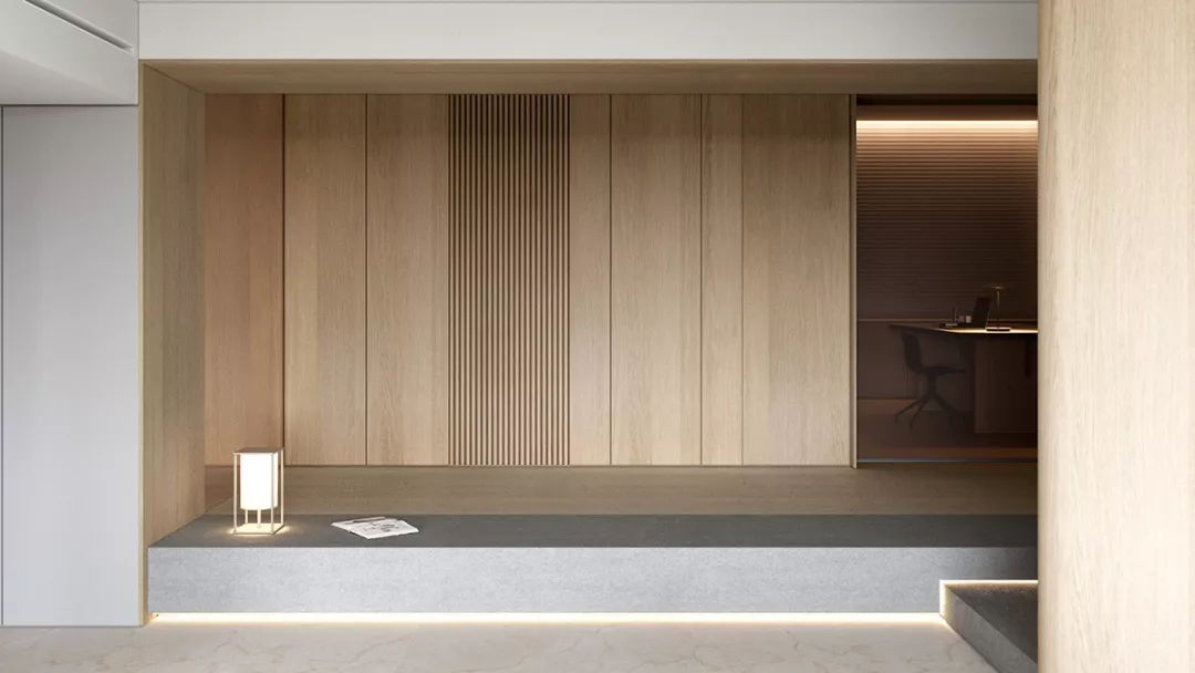 原木色装修风格现代简约地板美缝,大气原木北欧风格装修