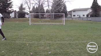 球门太小怎么射门,超远弧线射门技巧及训练方法