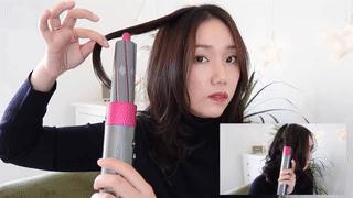 戴森卷发棒hs01跟hs05吹干更快,戴森短的卷发棒和长的卷发棒测评