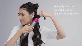 dyson戴森hs05落日玫瑰卷发棒,戴森卷发棒hs01和hs05买哪个好