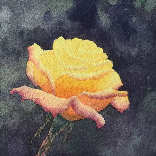 情人节用丙烯画画,情人节教我们画玫瑰