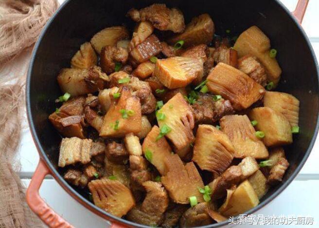 春笋炒肉片尝一口春天的鲜,春笋炒五花肉加咸菜家常做法
