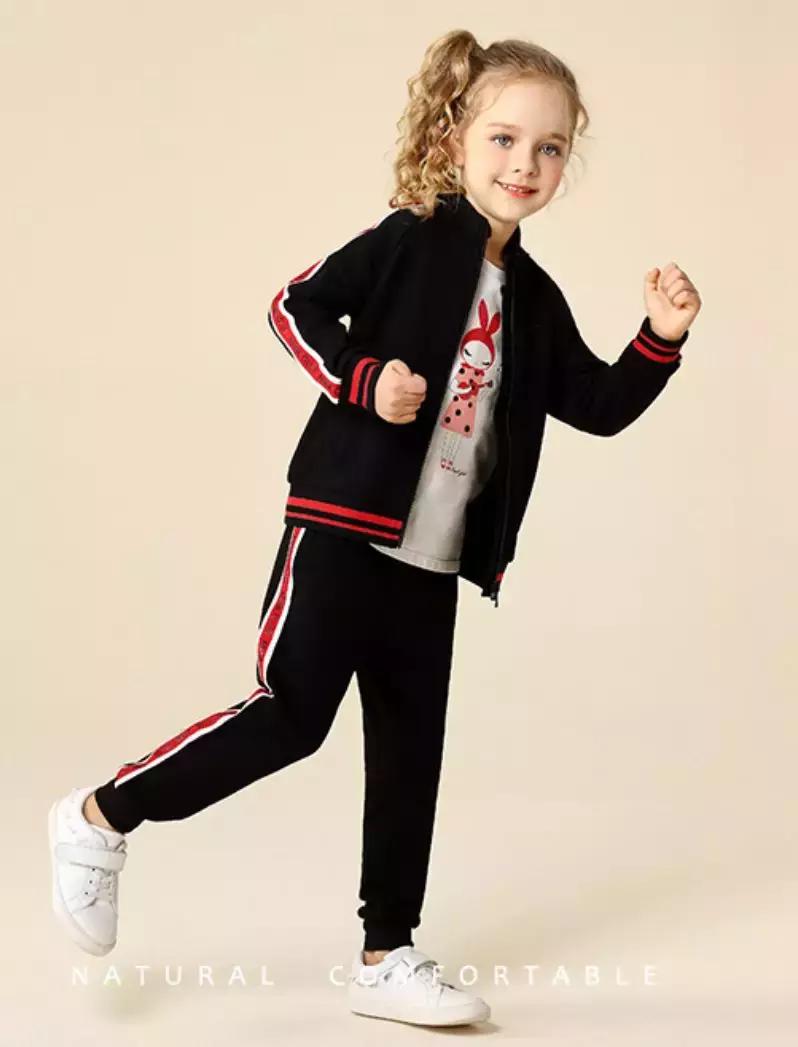 好看的女童秋装套装,新爆款儿童洋气秋装