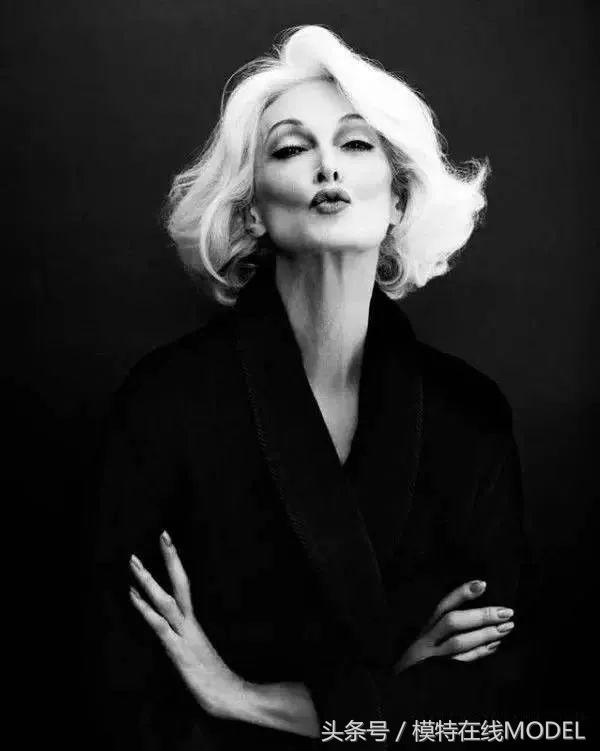 名模卡门的年轻到老的照片,超模卡门年轻到年老的照片