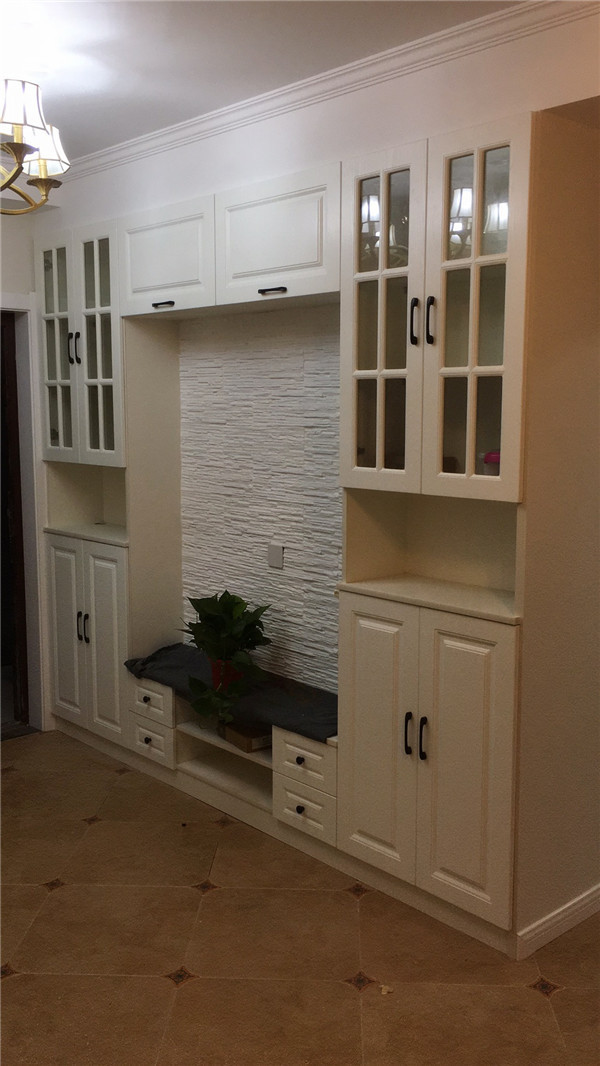 85平米简约装修效果图,90平简美风格装修效果图