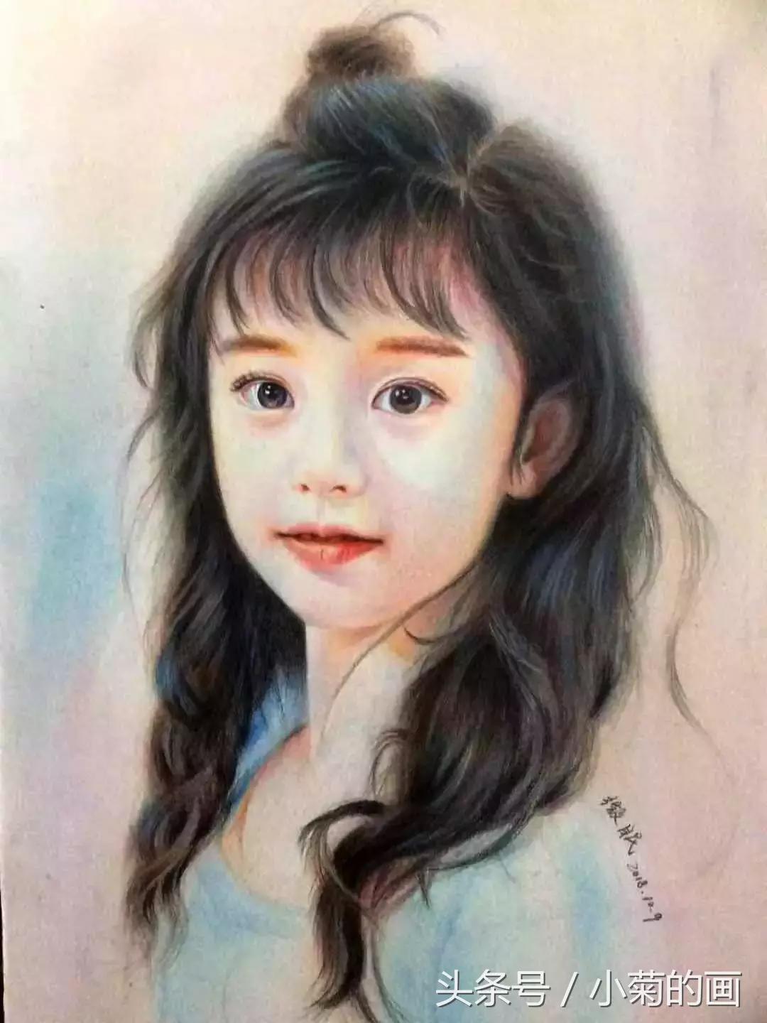 彩铅画人物怎么画逼真,彩铅怎么画人物