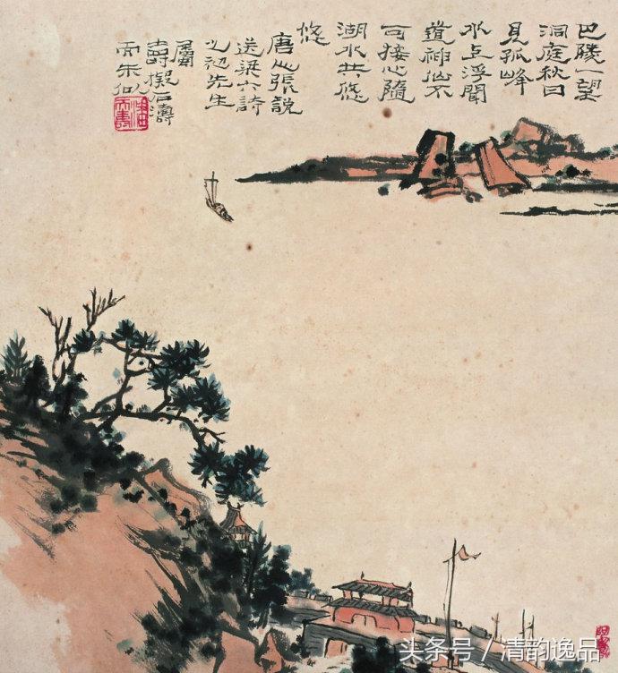 潘天寿花鸟画作品欣赏图文,潘天寿花鸟真迹一百幅大赏