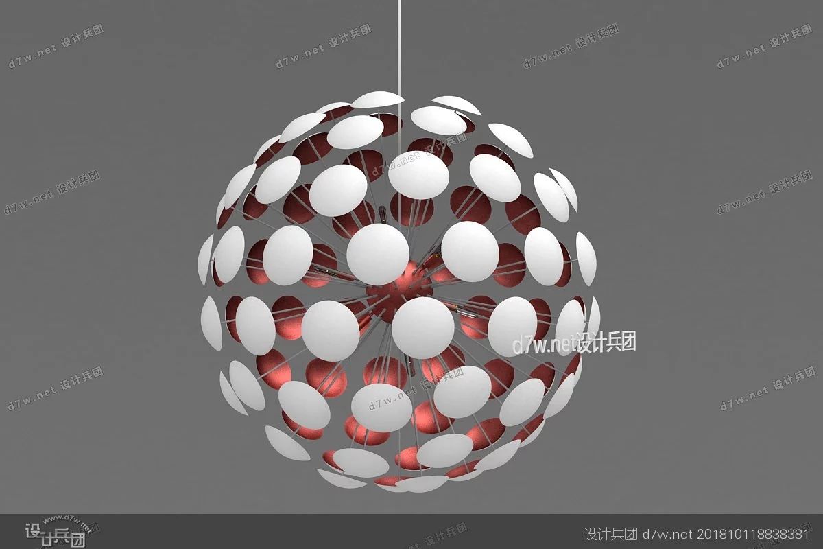 软装小吊灯,好看的现代吊灯3d模型