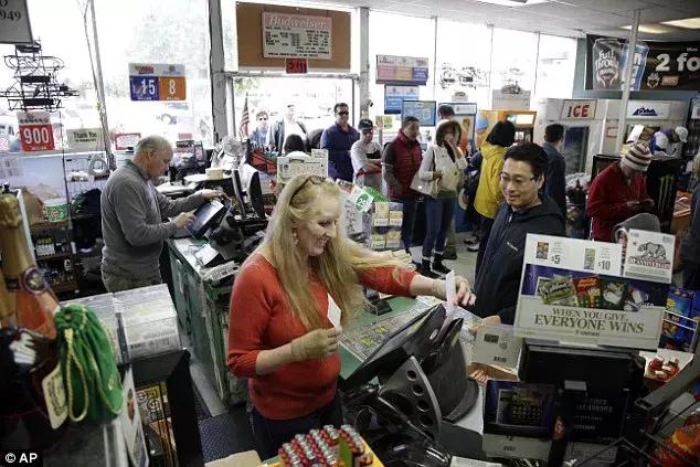 美国加州彩票开奖结果,美国彩票史上第一巨奖213亿