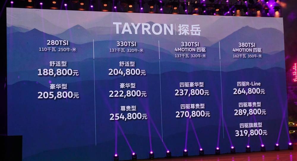 一汽大众最新款探岳是suv吗,大众探岳suv2024新款高功率版2.0