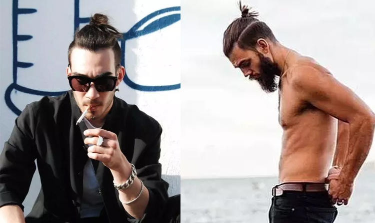 两侧头发铲短,两边铲短中间留很长发型