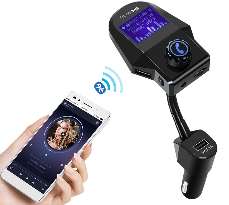 怎么连接车载蓝牙音乐播放器,手机连车载蓝牙放不了音乐