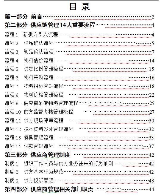 供应商管理七大手法,供应商管理制度和采购管理制度